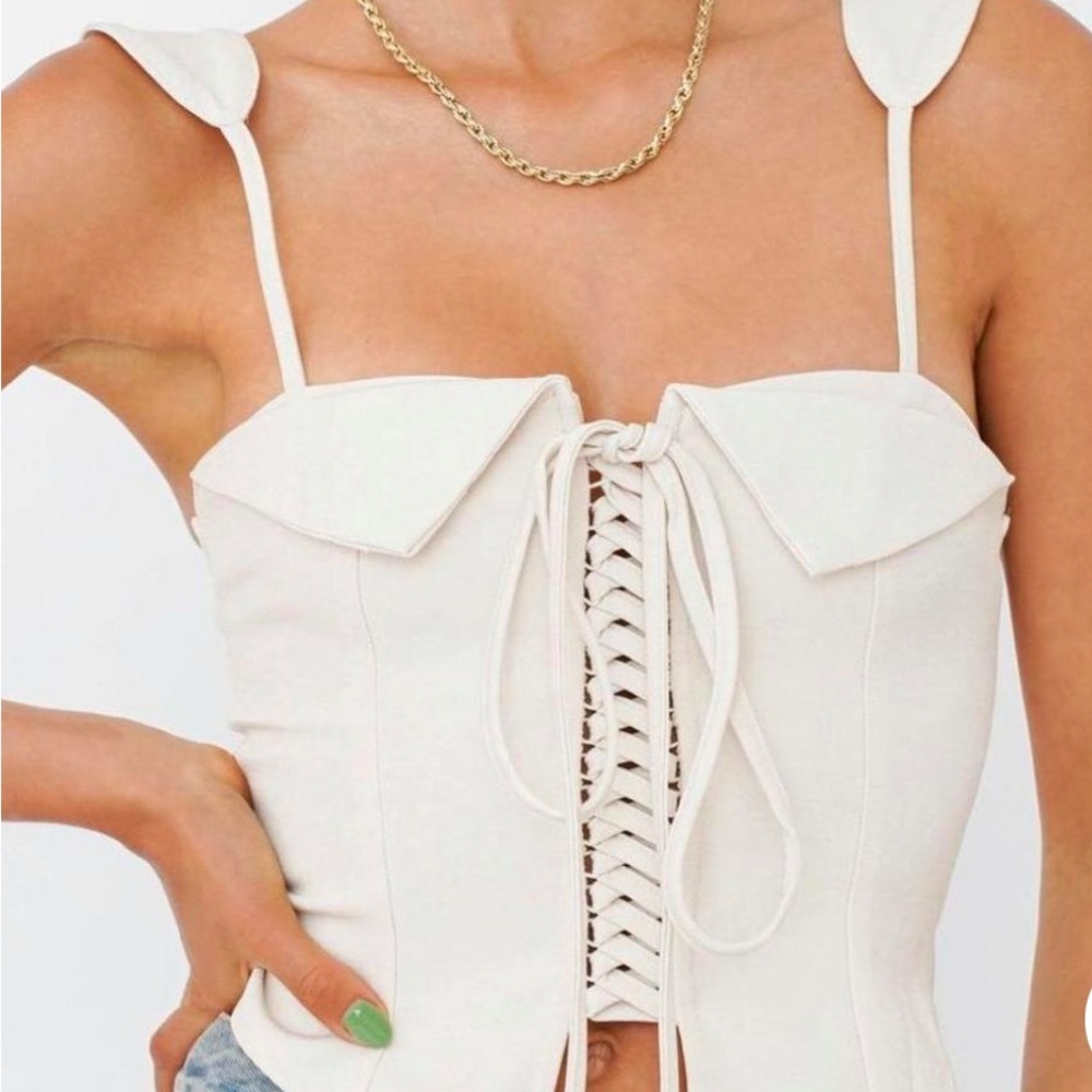 Elegant OffWhite Women's Top